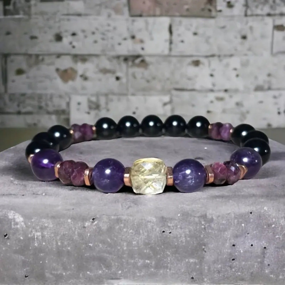 Crystal Natural Stone Bracelet Female High Sense Ornament