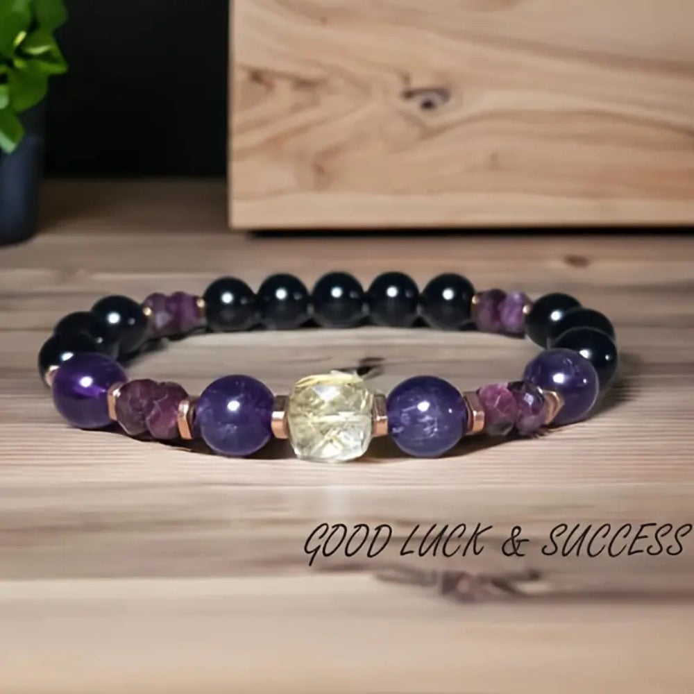 Crystal Natural Stone Bracelet Female High Sense Ornament